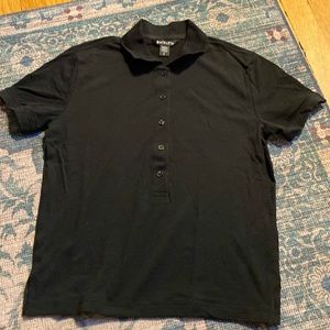 Athleta Black Polo; size: S